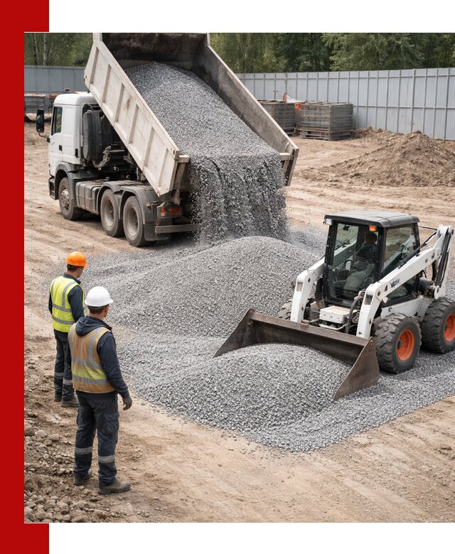 Доставка и продажа гранитного щебня фракции 0-5 в Острогожске