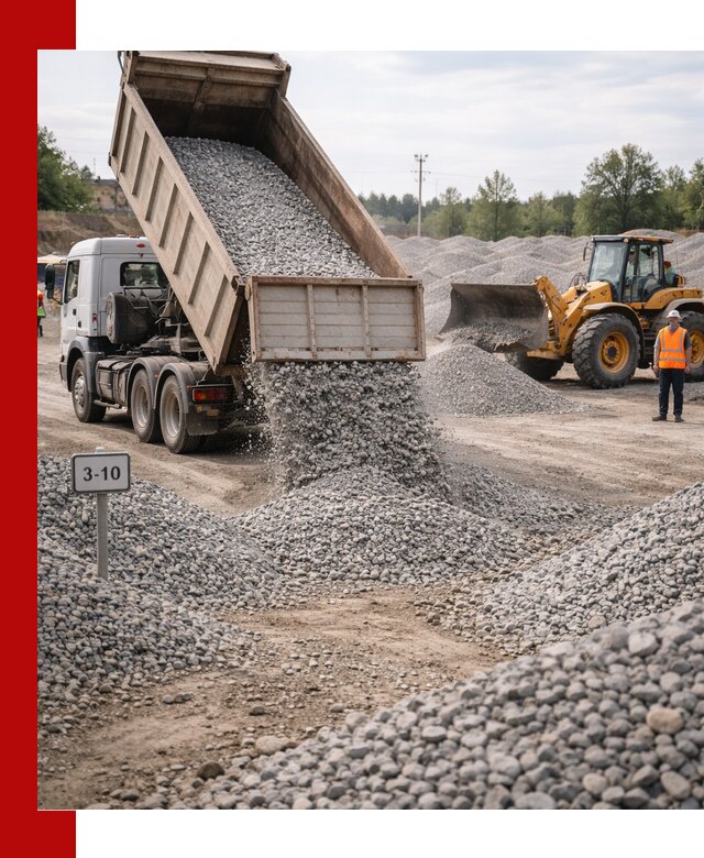 Гранитный щебень фракции 3–10: доставка и продажа в Острогожске
