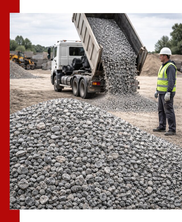 Доставка и продажа гранитного щебня фракции 5-20 в Острогожске