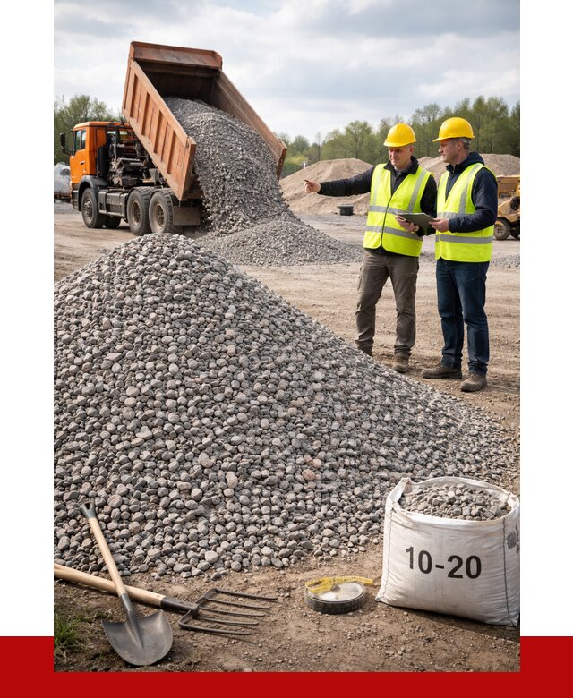 Гранитный щебень фракция 10-20 в Острогожске от 4381 руб.|ПРОНЕРУДСтг