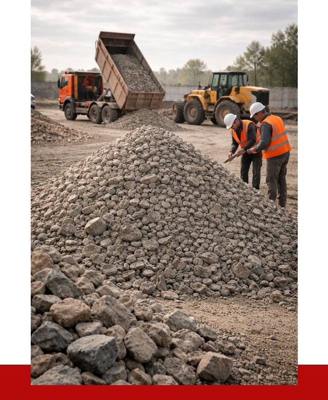 Гранитный щебень фракция 40-70 в Острогожске от 2608 руб ПРОНЕРУДСтг