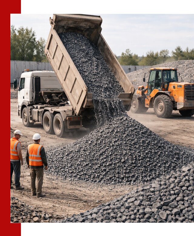 Доставка и продажа щебня габбро-диабаза в Острогожске
