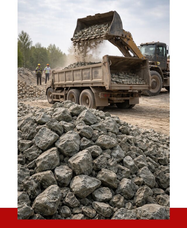 Щебень габбро диабаз фракция 70-150 в Острогожске от 2921 р.|ПРОНЕРУДСтг