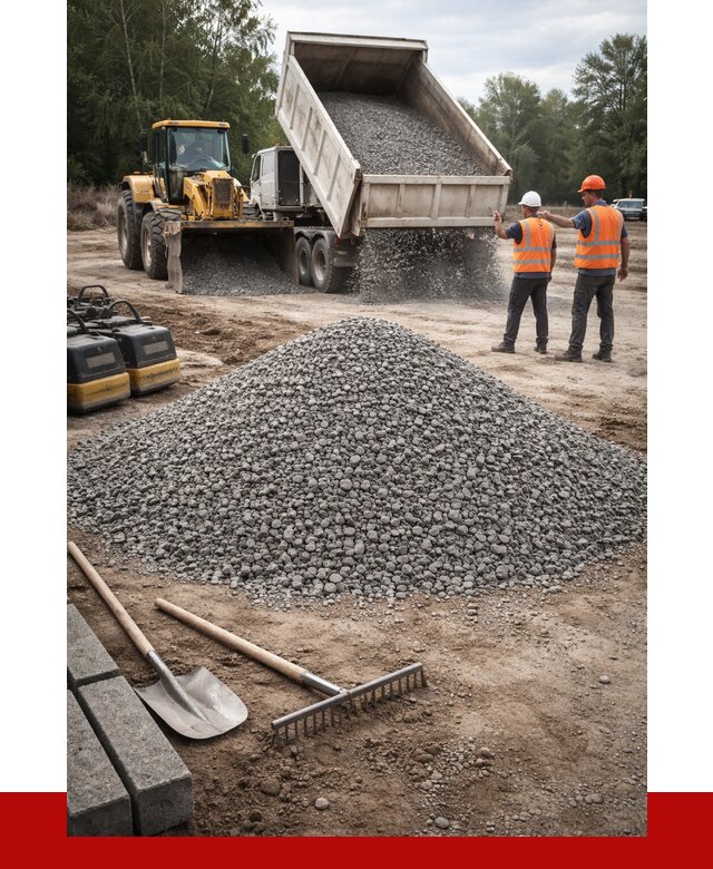 Гравийный щебень купить в Острогожске от 2295 р. ПРОНЕРУДСтг