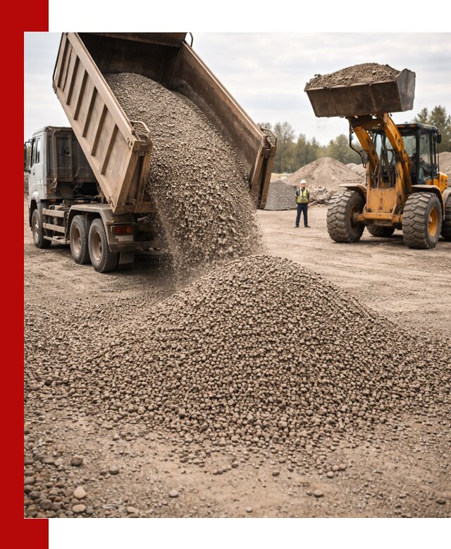 Гравийный щебень фракция 3–10 с доставкой в Острогожске