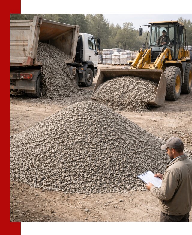 Гравийный щебень фракция 5–10 с доставкой в Острогожске