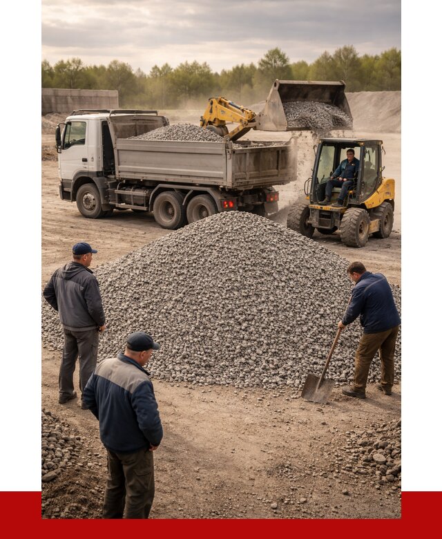 Гравийный щебень фракция 5-20 в Острогожске от 2503 р. ПРОНЕРУДСтг