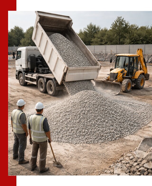 Купить известняковый щебень фракции 5–10 мм с доставкой в Острогожске