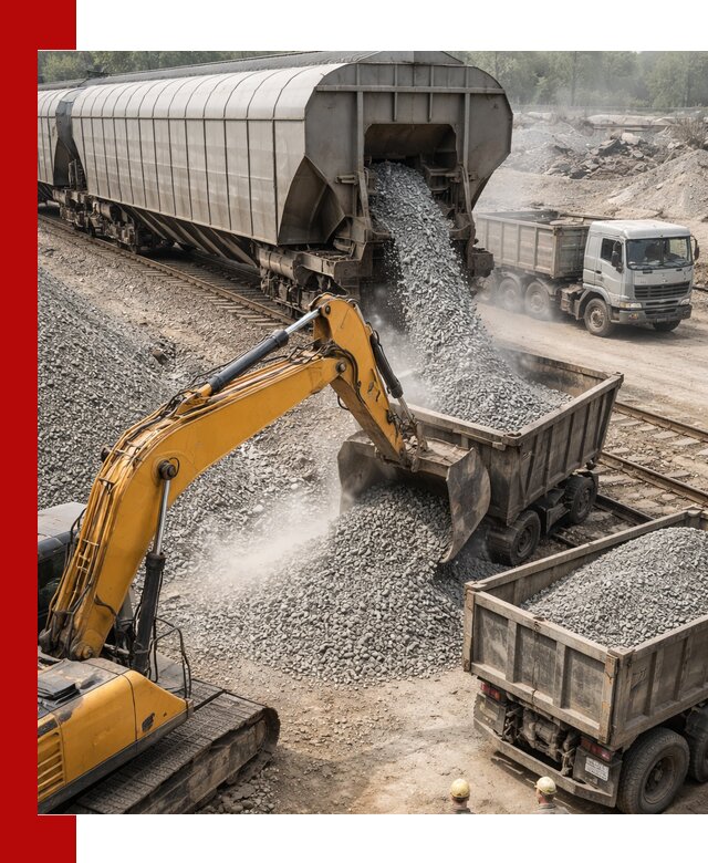 Доставка железнодорожного щебня в Острогожске крупными партиями быстрого отгруза