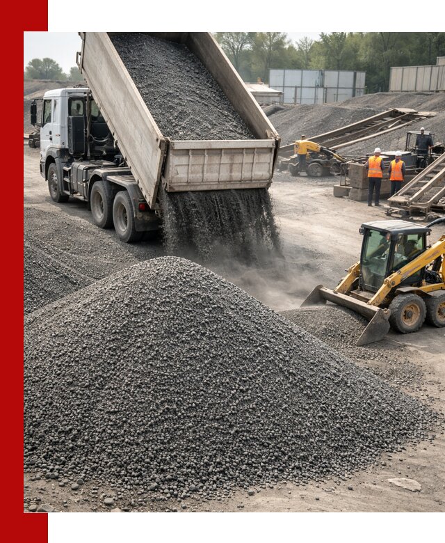 Вторичный щебень фракция 0–5 с доставкой в Острогожске