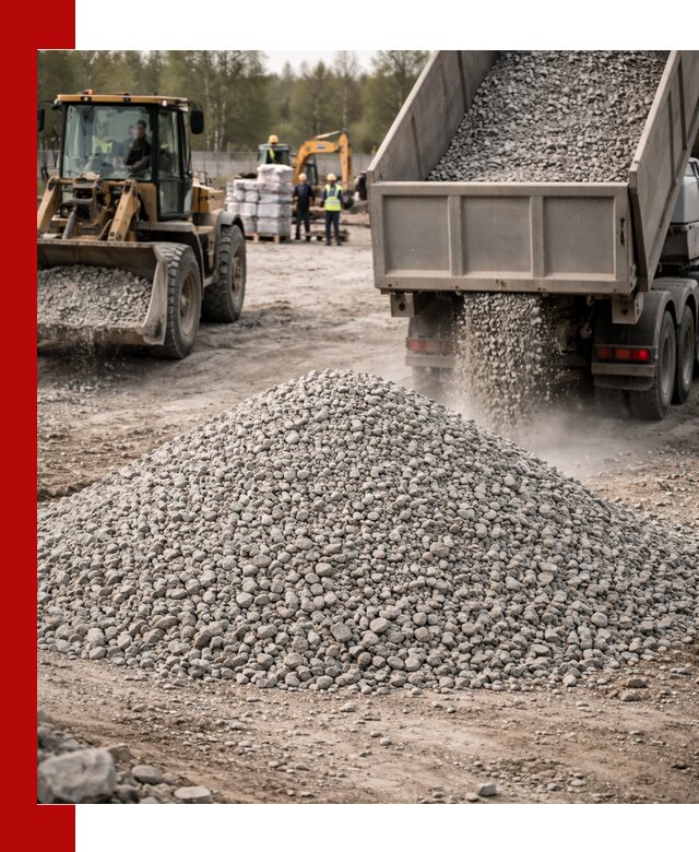 Вторичный щебень фракции 5-20 в Острогожске — доставка и продажа крупнотоннажно