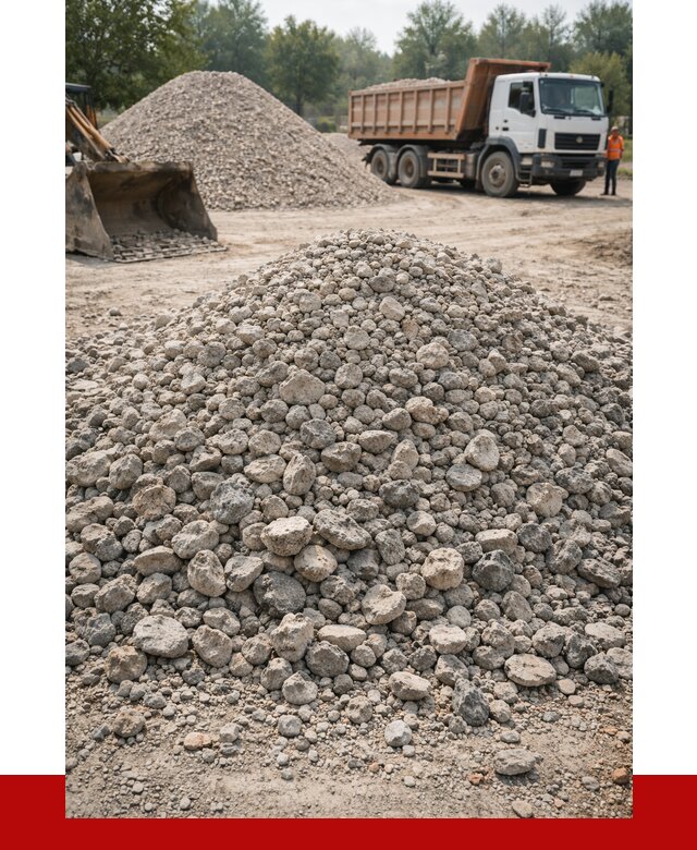 Вторичный щебень фракция 20-40 в Острогожске от 2295 р ПРОНЕРУДСтг