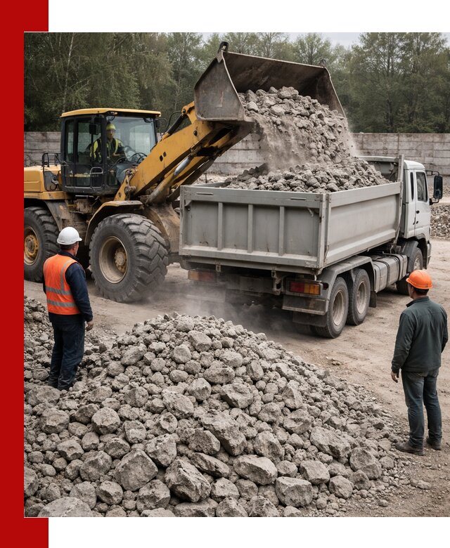 Вторичный щебень фракция 70–150 в Острогожске с доставкой