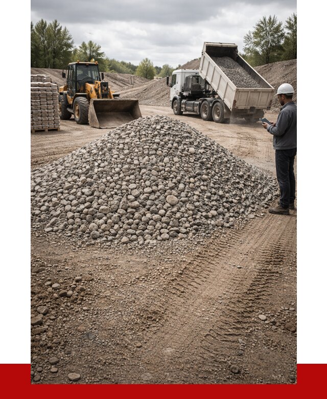 Купить бетонный щебень в Острогожске, от 3338 р. ПРОНЕРУДСтг