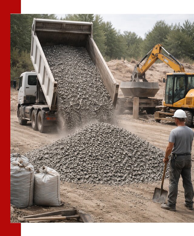 Доставка и продажа бетонного щебня в Острогожске