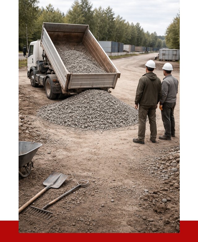 Бетонный щебень фракция 5-20 в Острогожске от 3338 р., ПРОНЕРУДСтг