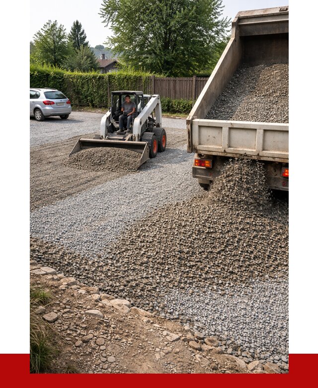 Щебень для парковки в Острогожске с доставкой от 1252 р.| ПРОНЕРУДСтг