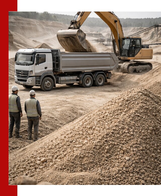 Карьерный крупнозернистый песок с доставкой в Острогожске