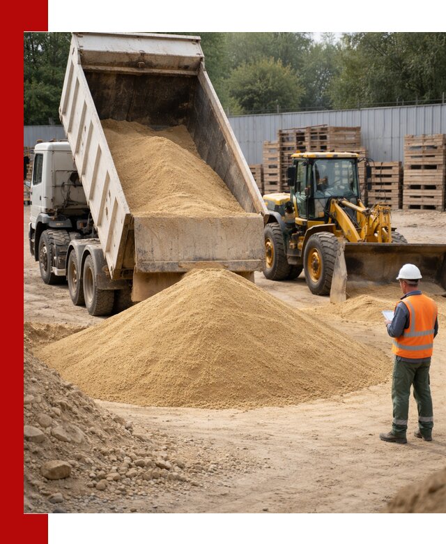 Доставка карьерного мелкозернистого песка в Острогожске