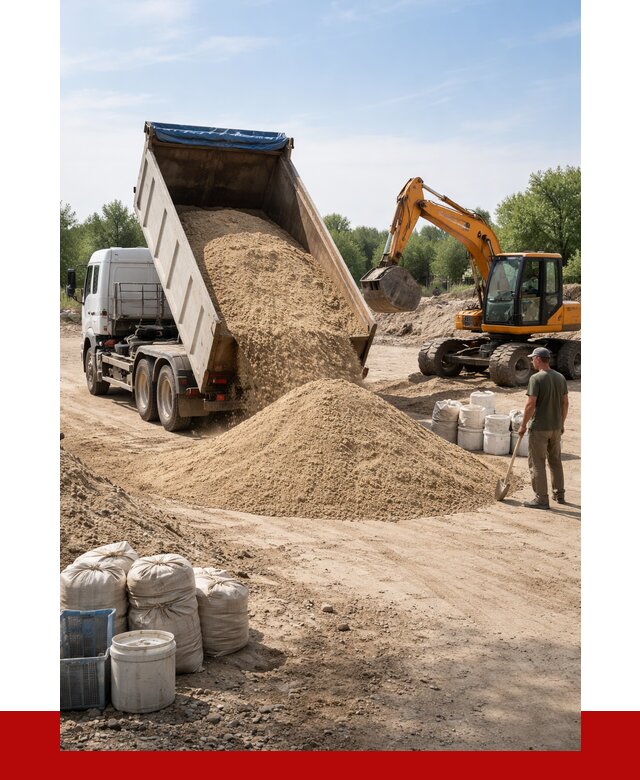 Купить речной песок в Острогожске от 1252 р. за куб | ПРОНЕРУДСтг