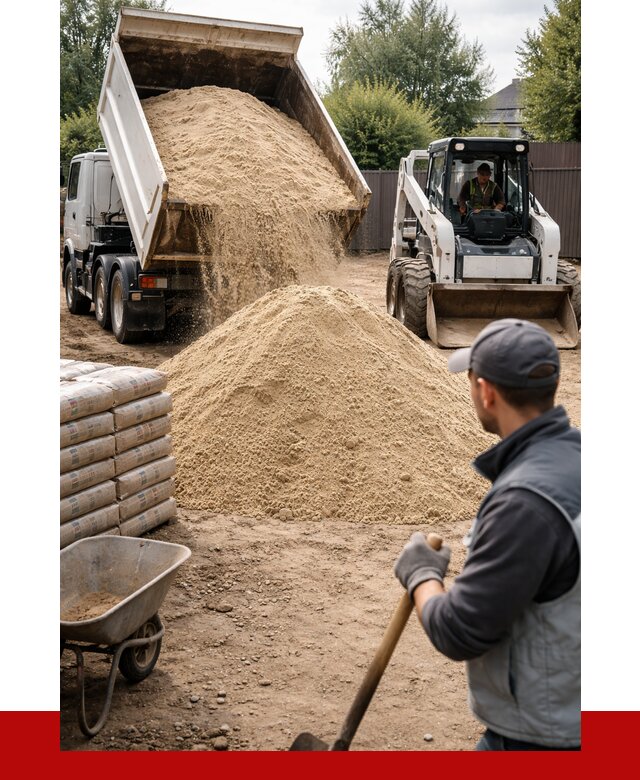 Мытый речной песок с доставкой в Острогожске от 1512 р. | ПРОНЕРУДСтг