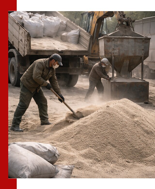 Кварцевый песок для пескоструя в Острогожске — доставка и качество