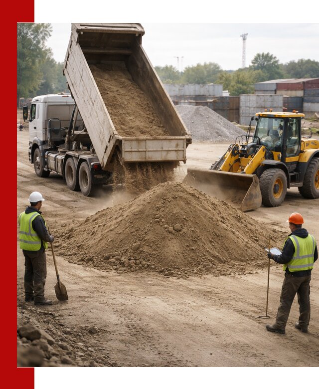 Доставка и продажа пескогрунта оптом и в розницу в Острогожске