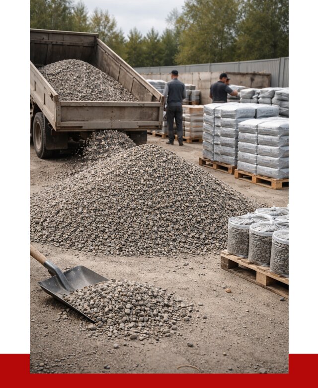 Гравий фракция 5-20 в Острогожске купить от 2399 р. ПРОНЕРУДСтг