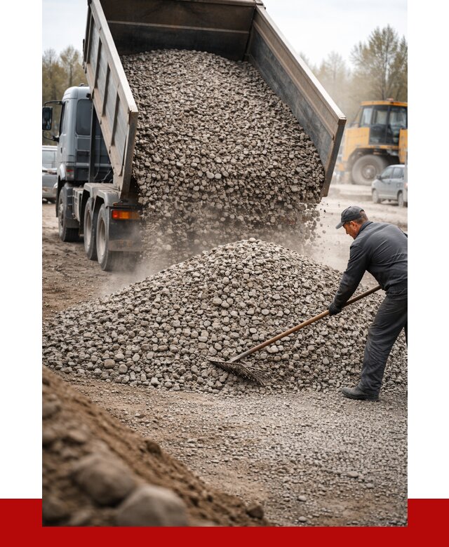 Гравий фракция 20-40 в Острогожске от 2608 р. доставка | ПРОНЕРУДСтг