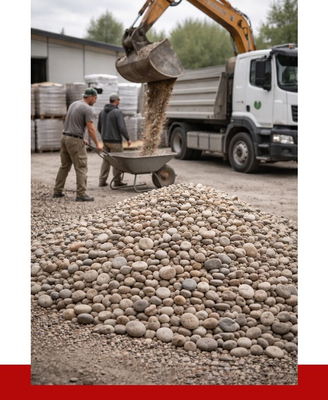Галька декоративная в Острогожске от 3338 р. за куб | ПРОНЕРУДСтг