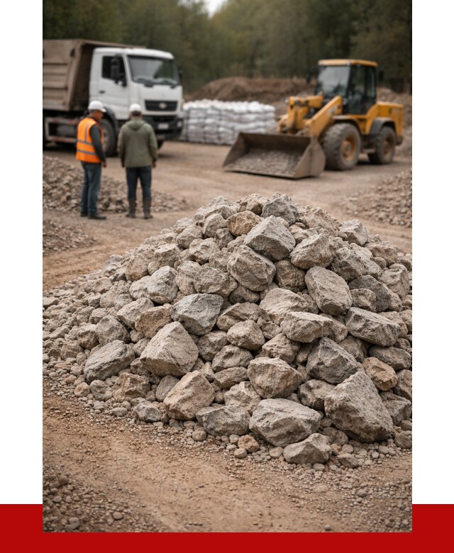 Купить бутовый камень с доставкой в Острогожске от 2399 р. | ПРОНЕРУДСтг