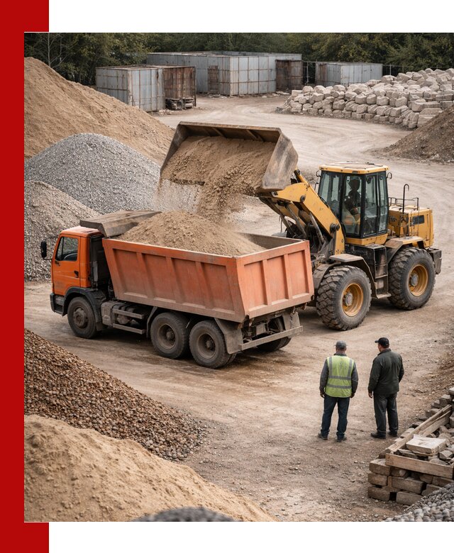 Доставка сыпучих смесей и смесей для стройки в Острогожске