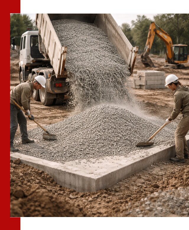 Доставка и продажа отсева для бетона в Острогожске