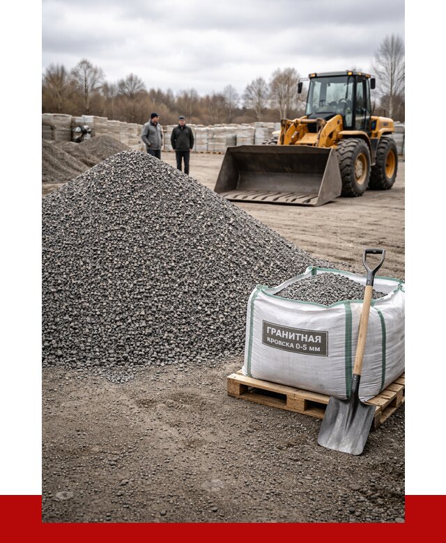 Купить гранитную крошку в Острогожске от 5007 р. с доставкой | ПРОНЕРУДСтг