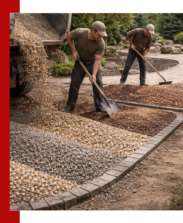 Декоративная крошка для ландшафта в Острогожске — продажа и доставка