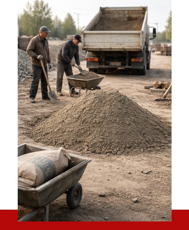 Цементно-песчаная смесь М150 в Острогожске от 4903 р. | ПРОНЕРУДСтг