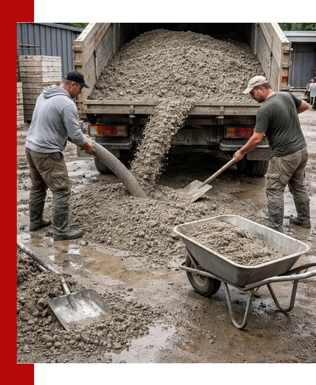 Цементно-песчаная смесь М150 доставка в Острогожске