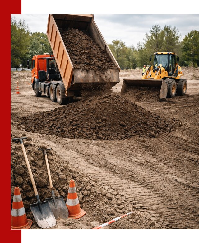 Поставка и доставка планировочного грунта в Острогожске