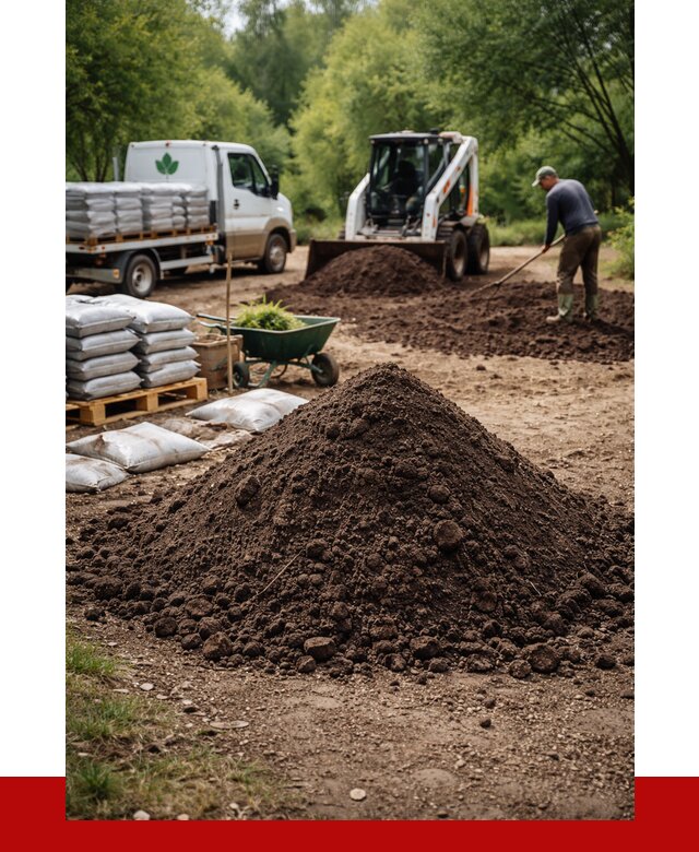 Грунт для озеленения с доставкой в Острогожске от 1878 р. | ПРОНЕРУДСтг