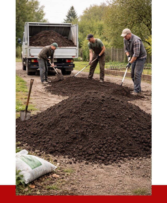 Купить землю для огорода в Острогожске от 3338 р./куб | ПРОНЕРУДСтг