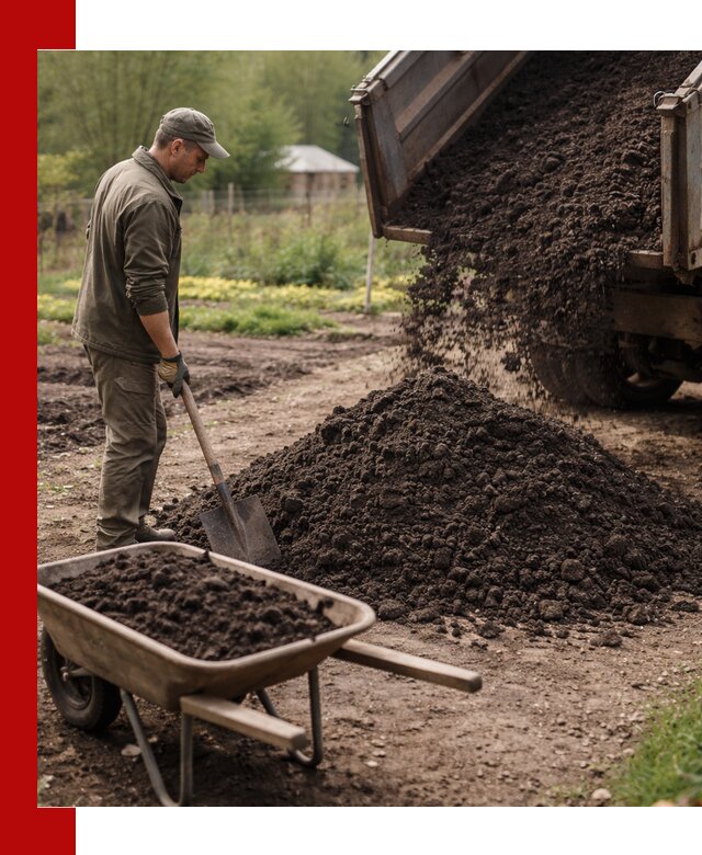 Доставка качественной земли для огорода в Острогожске