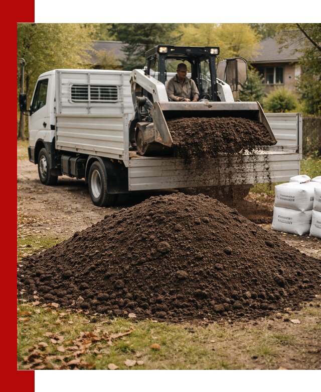 Доставка садовой земли в больших объёмах в Острогожске