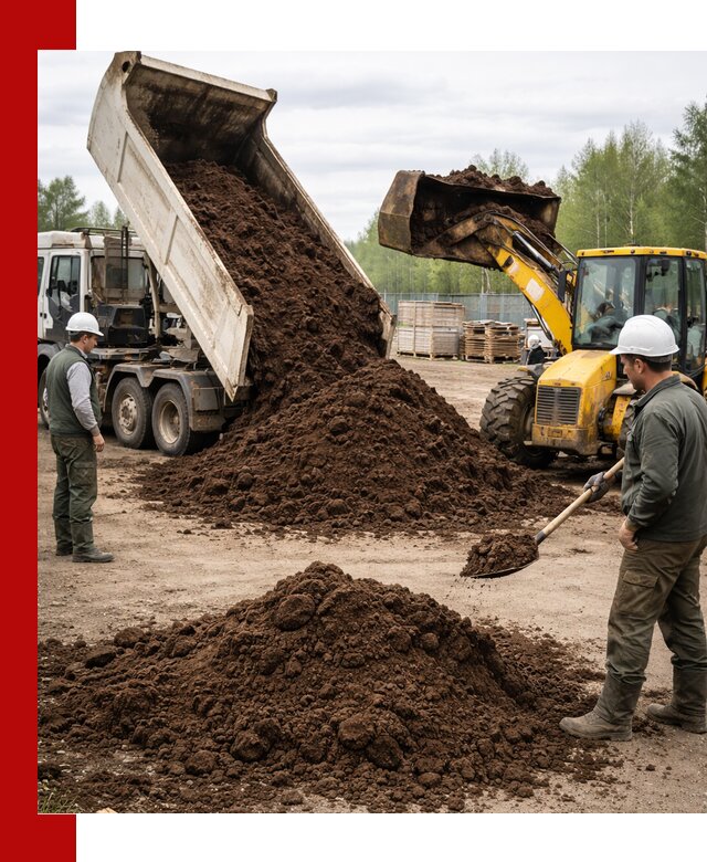 Доставка торфа оптом и в мешках в Острогожске