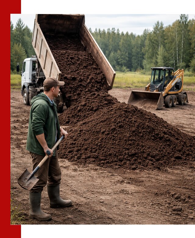 Купить верховой торф с доставкой в Острогожске для садоводства и растений