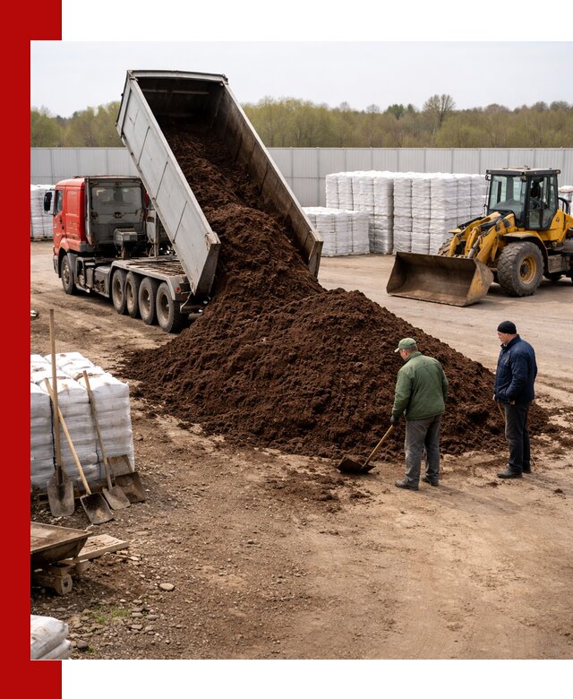 Доставка торфяных смесей оптом и в розницу в Острогожске