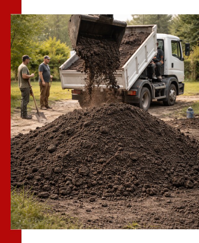 Доставка и продажа чернозема в Острогожске оптом и в розницу