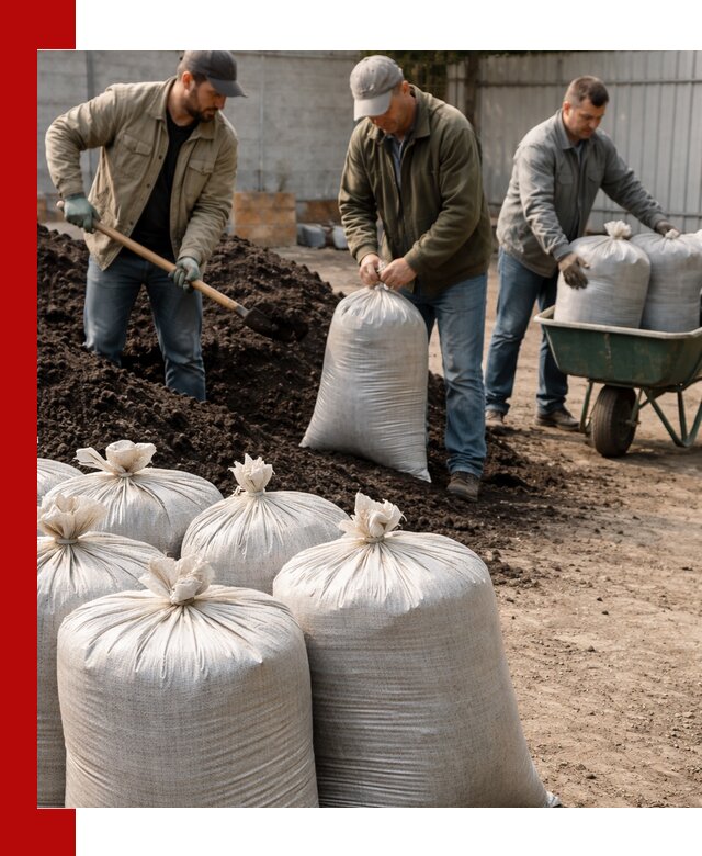 Купить чернозем в мешках с доставкой в Острогожске