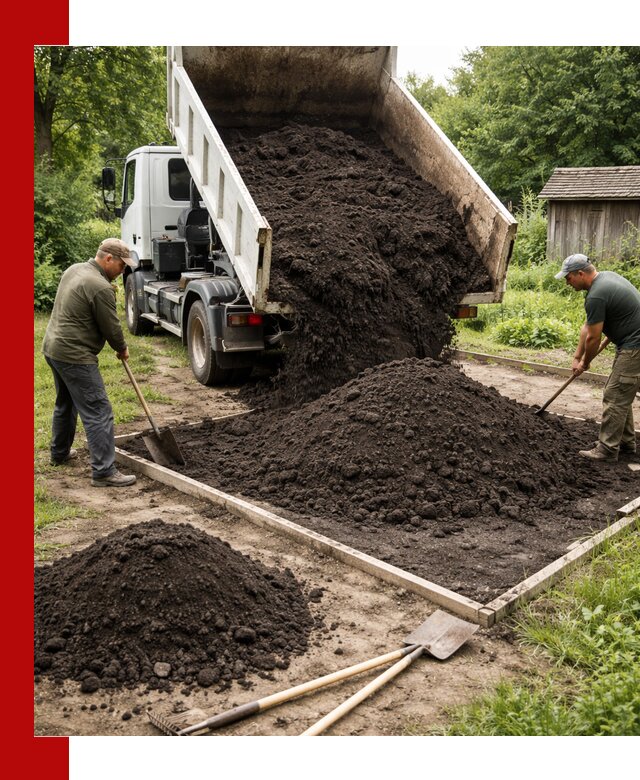 Купить чистый чернозем для огорода с доставкой в Острогожске