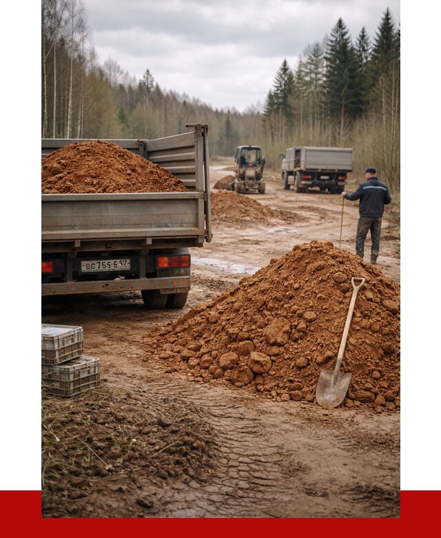 Глина и суглинки в Острогожске от 4694 р. за куб | ПРОНЕРУДСтг