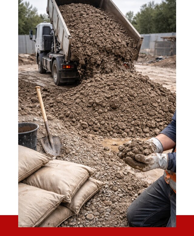 Купить глина для засыпки в Острогожске от 1252 р. за куб | ПРОНЕРУДСтг